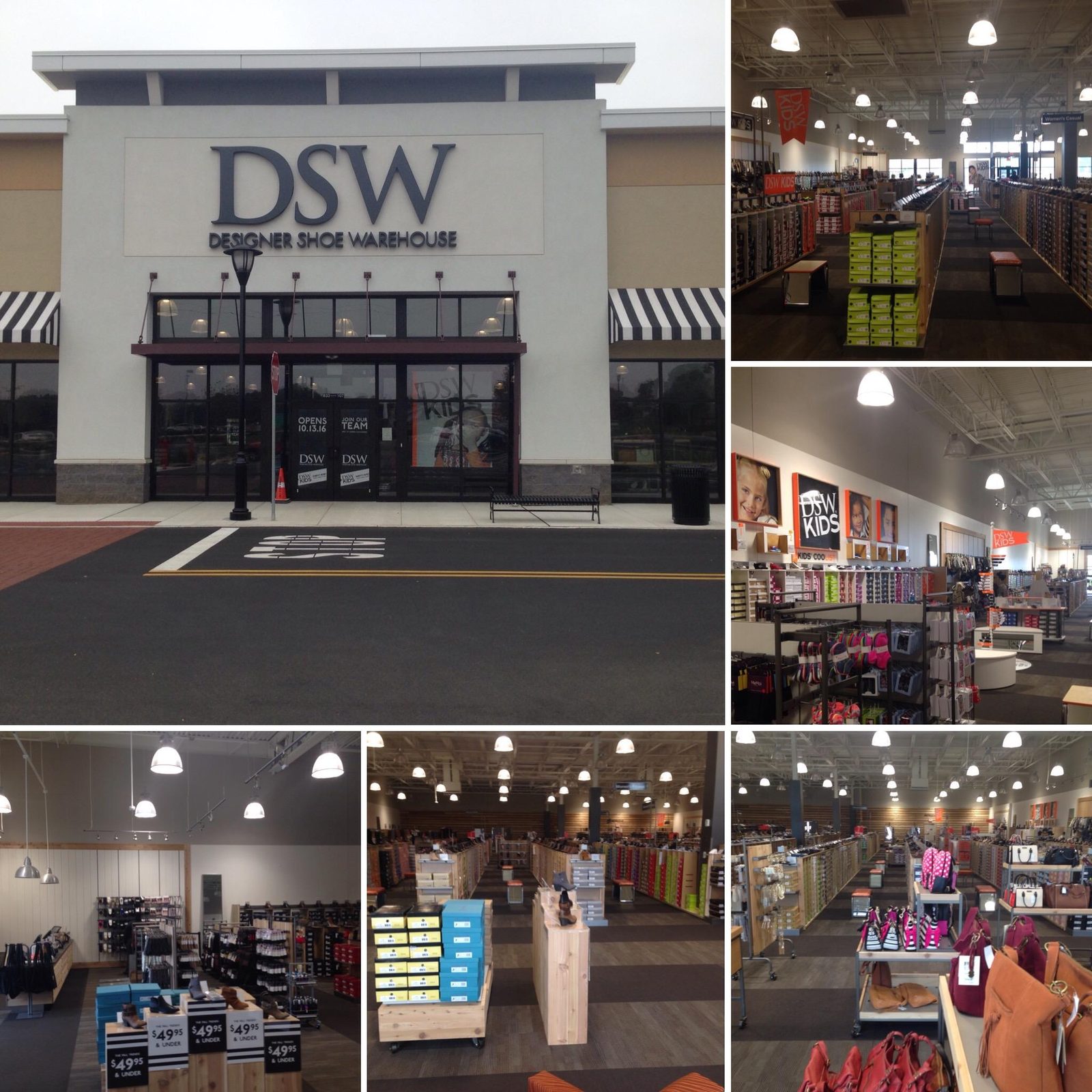 DSW warehouse interior, Trexlertown, PA